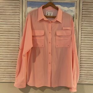 Bassdash New Women’s Adventure Travel Versatile Non Wrinkle Shirt Size 2X